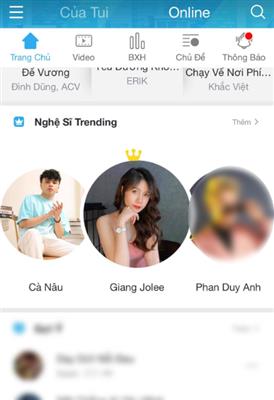 NGHỆ SĨ TRENDING